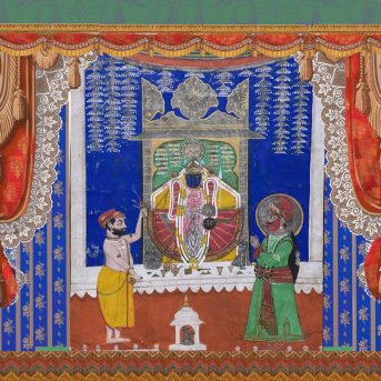 vrindavan curtain