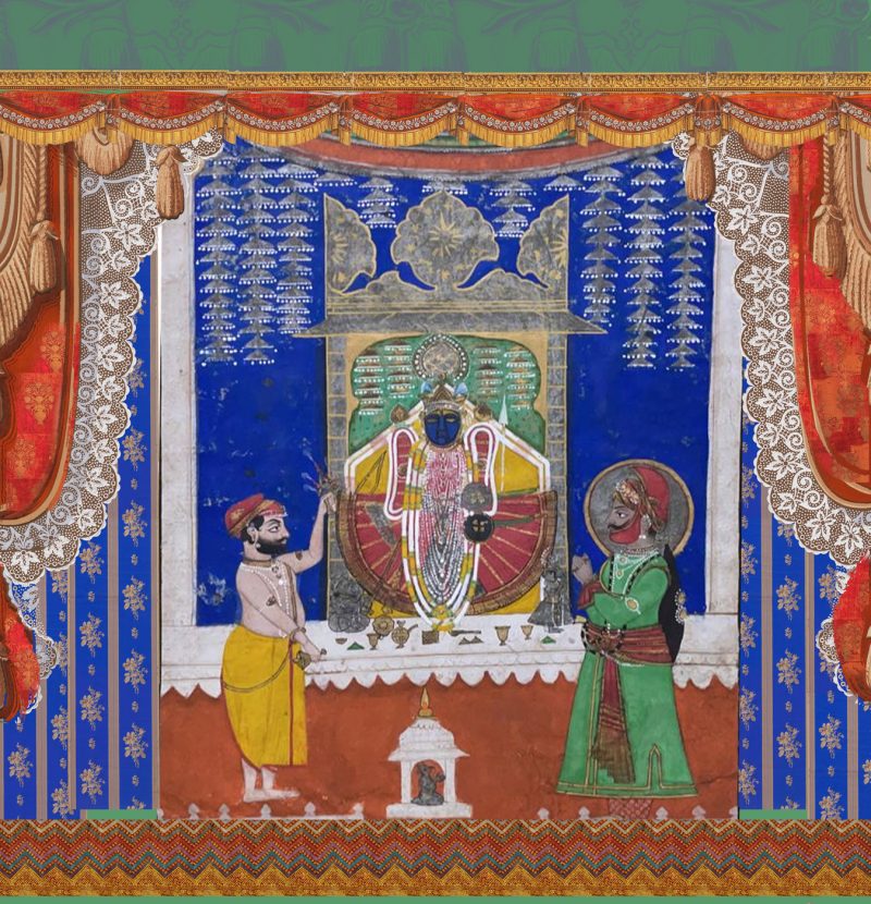 vrindavan curtain