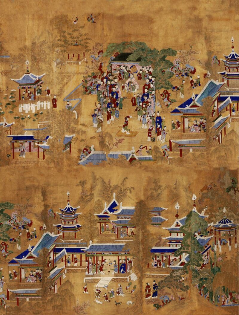 Oriental scene